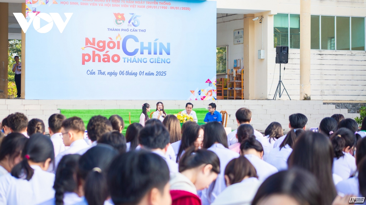 Thành đoàn Cần Thơ kể chuyện truyền thống “Ngòi pháo chín tháng giêng”