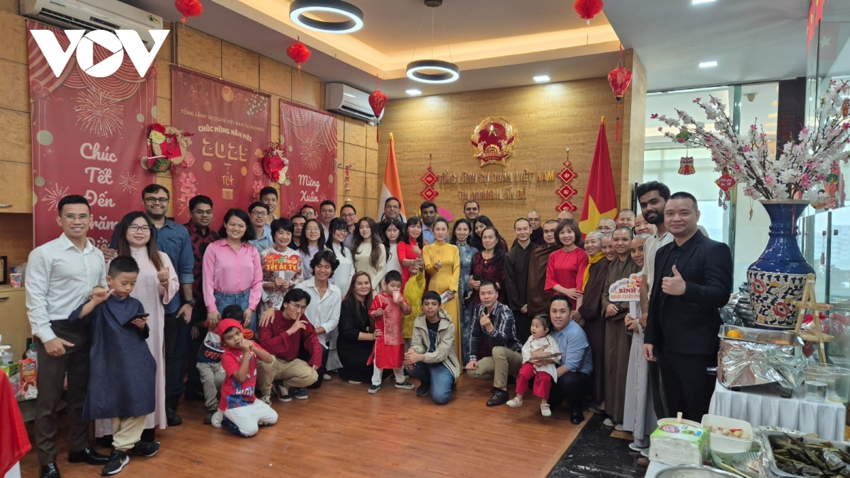 tưng bừng các hoạt động tết cộng đồng Ất tỵ 2025 tại Ấn Độ hình ảnh 5 tung bung cac hoat dong tet cong dong At ty 2025 tai An Do hinh anh 5