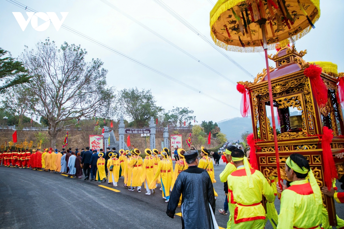 lễ hội thái miếu nhà trần tại Đông triều quảng ninh hình ảnh 1 le hoi thai mieu nha tran tai Dong trieu quang ninh hinh anh 1
