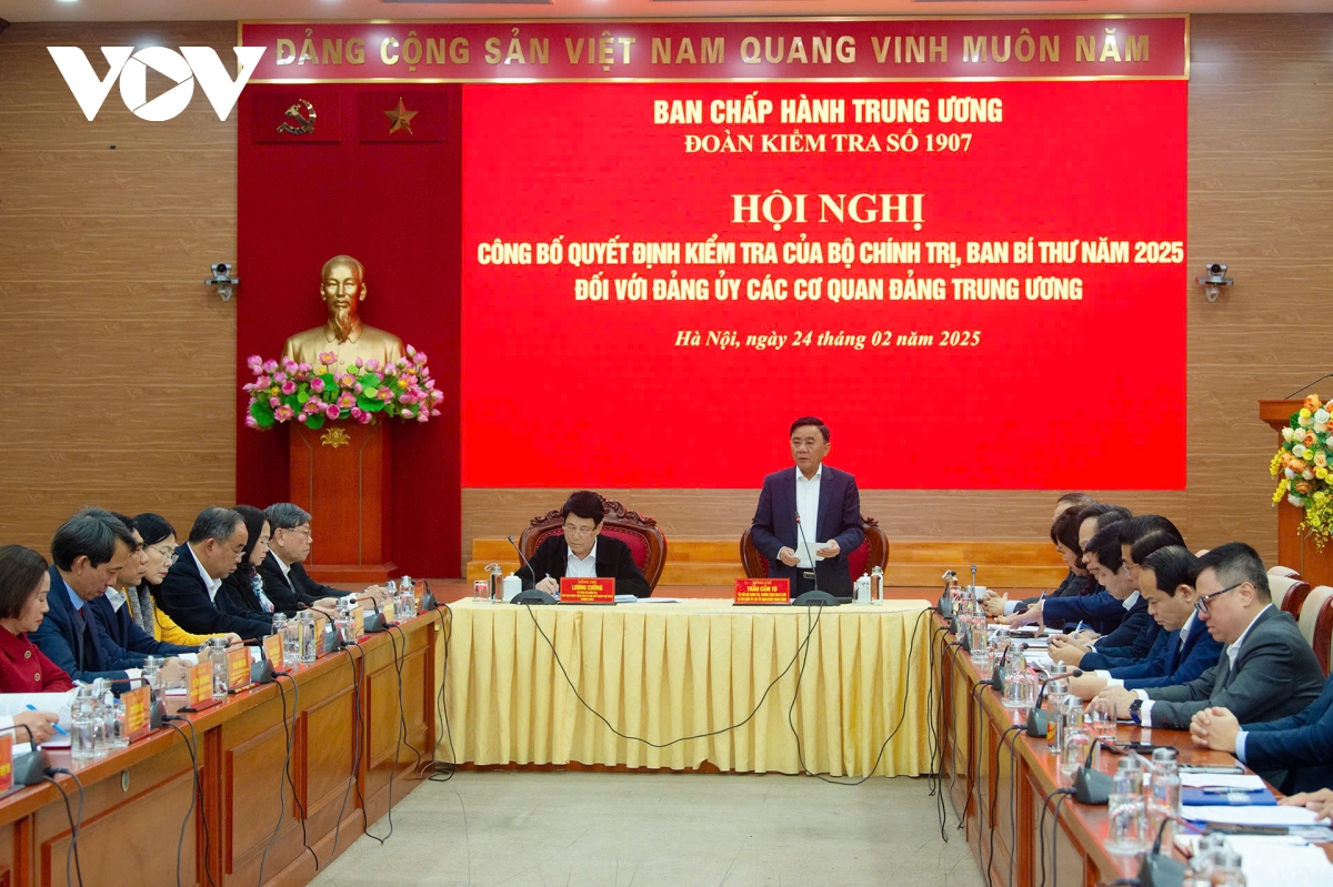 cong bo quyet dinh kiem tra tai Dang uy cac co quan dang trung uong hinh anh 3