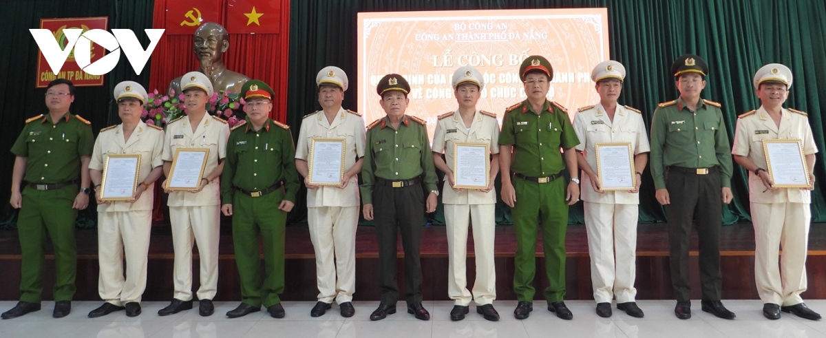 Da nang bo tri cong tac doi voi lanh dao cong an quan huyen sau giai the hinh anh 2