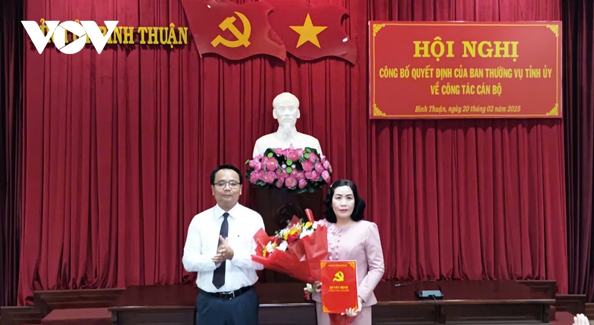 binh thuan cong bo cac quyet dinh ve cong tac can bo hinh anh 1