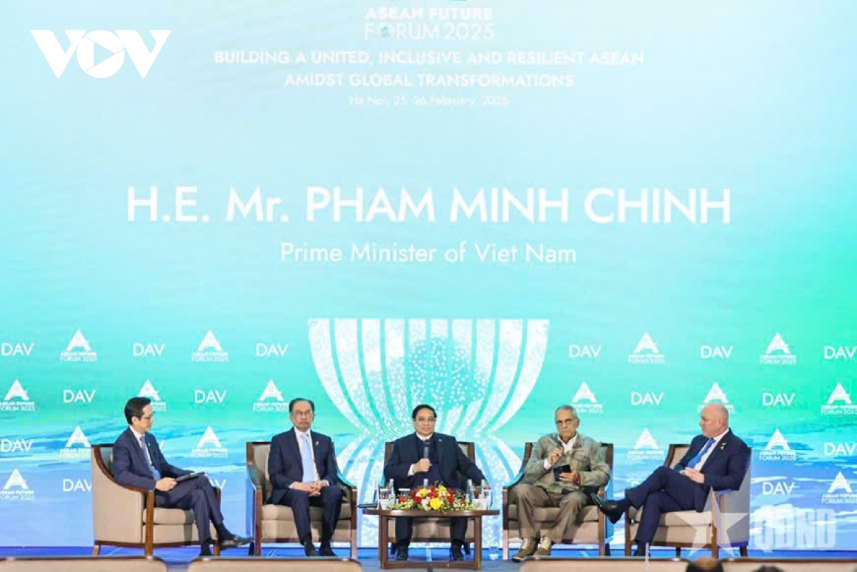 thu tuong pham minh chinh du phien toan the cap cao dien dan tuong lai asean 2025 hinh anh 1