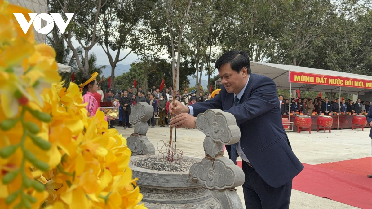 khai hội dâng hương Đền thờ hai bà trưng tại vùng biên giới sơn la hình ảnh 10 khai hoi dang huong Den tho hai ba trung tai vung bien gioi son la hinh anh 10