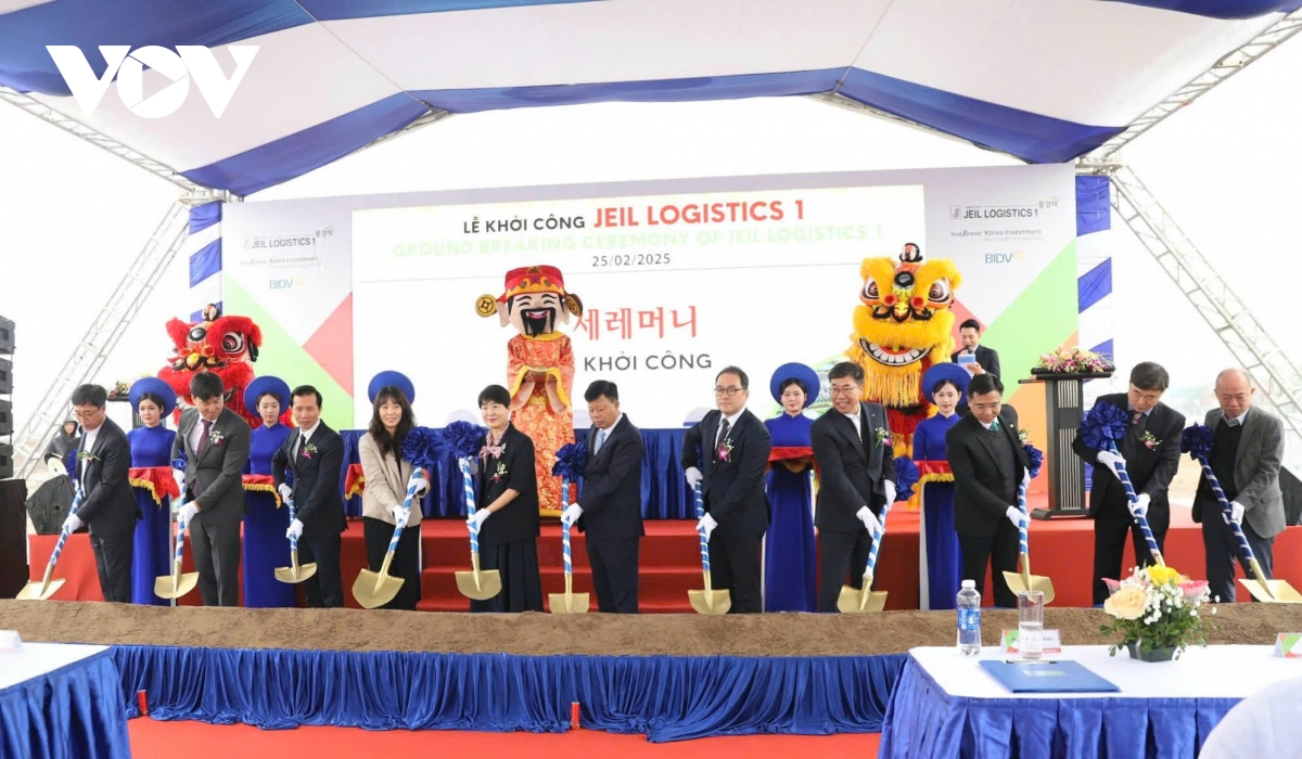 khởi công dự án jeil logistics tại hải phòng hình ảnh 1 khoi cong du an jeil logistics tai hai phong hinh anh 1