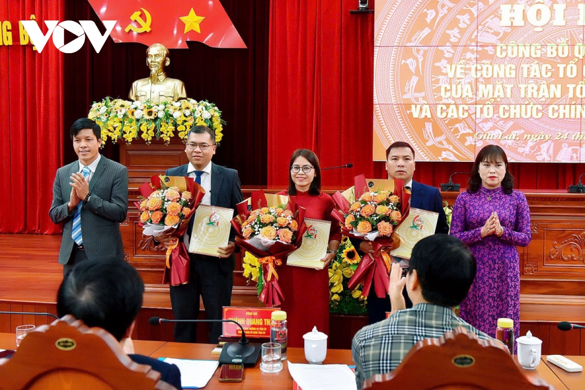 gia lai sáp nhập nhiều đơn vị tại các tổ chức, đoàn thể cấp tỉnh hình ảnh 1 gia lai sap nhap nhieu don vi tai cac to chuc, doan the cap tinh hinh anh 1