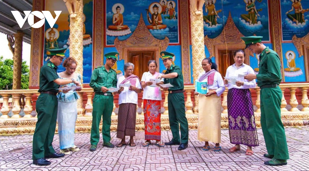 bien phong an giang the hien vai tro nong cot, chuyen trach noi bien gioi hinh anh 7