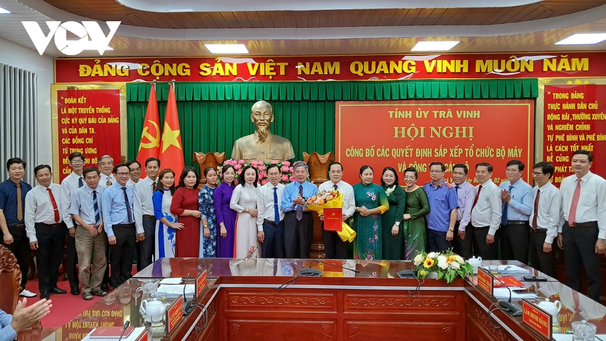 Trà Vinh công bố thành lập 2 Đảng bộ mới trực thuộc Tỉnh ủy