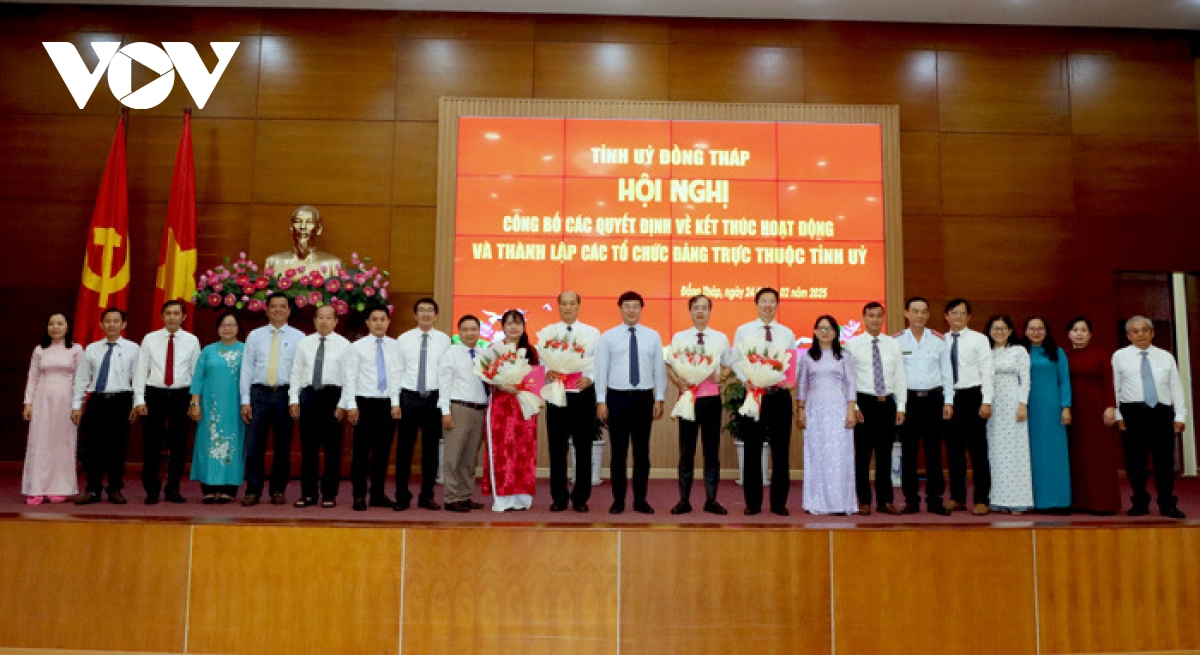 Đồng tháp thành lập đảng bộ trực thuộc tỉnh uỷ hình ảnh 2 Dong thap thanh lap dang bo truc thuoc tinh uy hinh anh 2