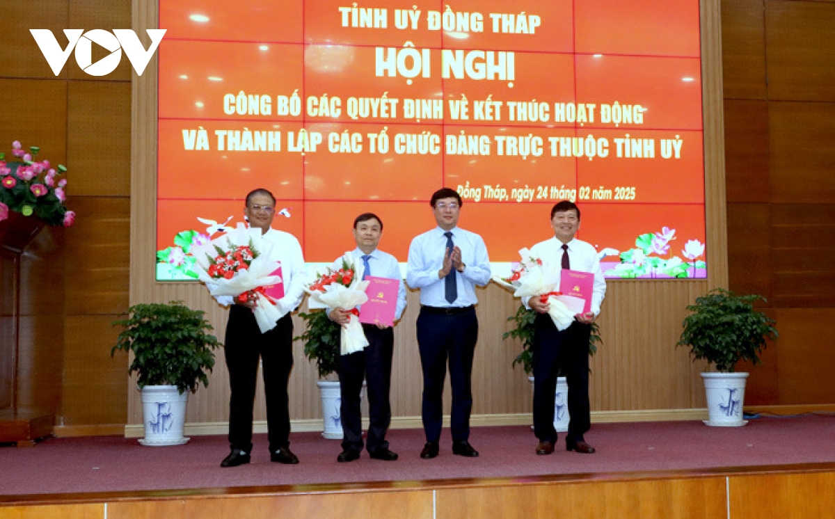 Đồng Tháp thành lập đảng bộ trực thuộc Tỉnh uỷ