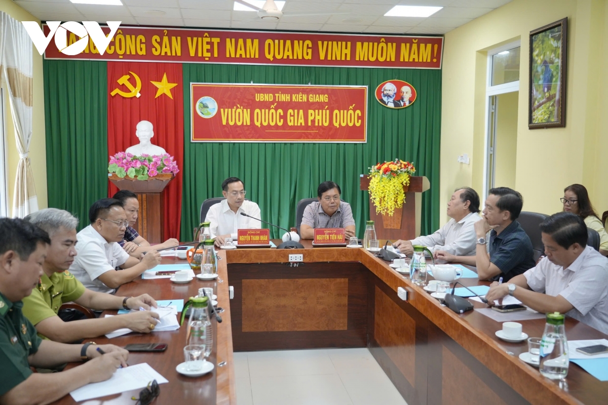 kiên giang tăng cường công tác phòng cháy chữa cháy rừng trên đảo phú quốc hình ảnh 1 kien giang tang cuong cong tac phong chay chua chay rung tren dao phu quoc hinh anh 1