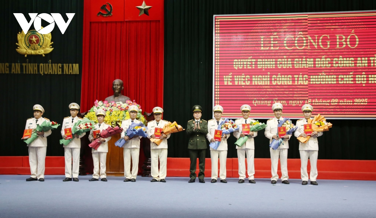 22 cán bộ lãnh đạo công an tỉnh quảng nam xin nghỉ hưu trước tuổi hình ảnh 2 22 can bo lanh dao cong an tinh quang nam xin nghi huu truoc tuoi hinh anh 2