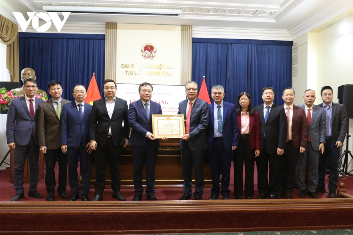 Đại sứ quán Việt Nam tại Nga tổ chức Lễ kỷ niệm 95 năm thành lập Đảng