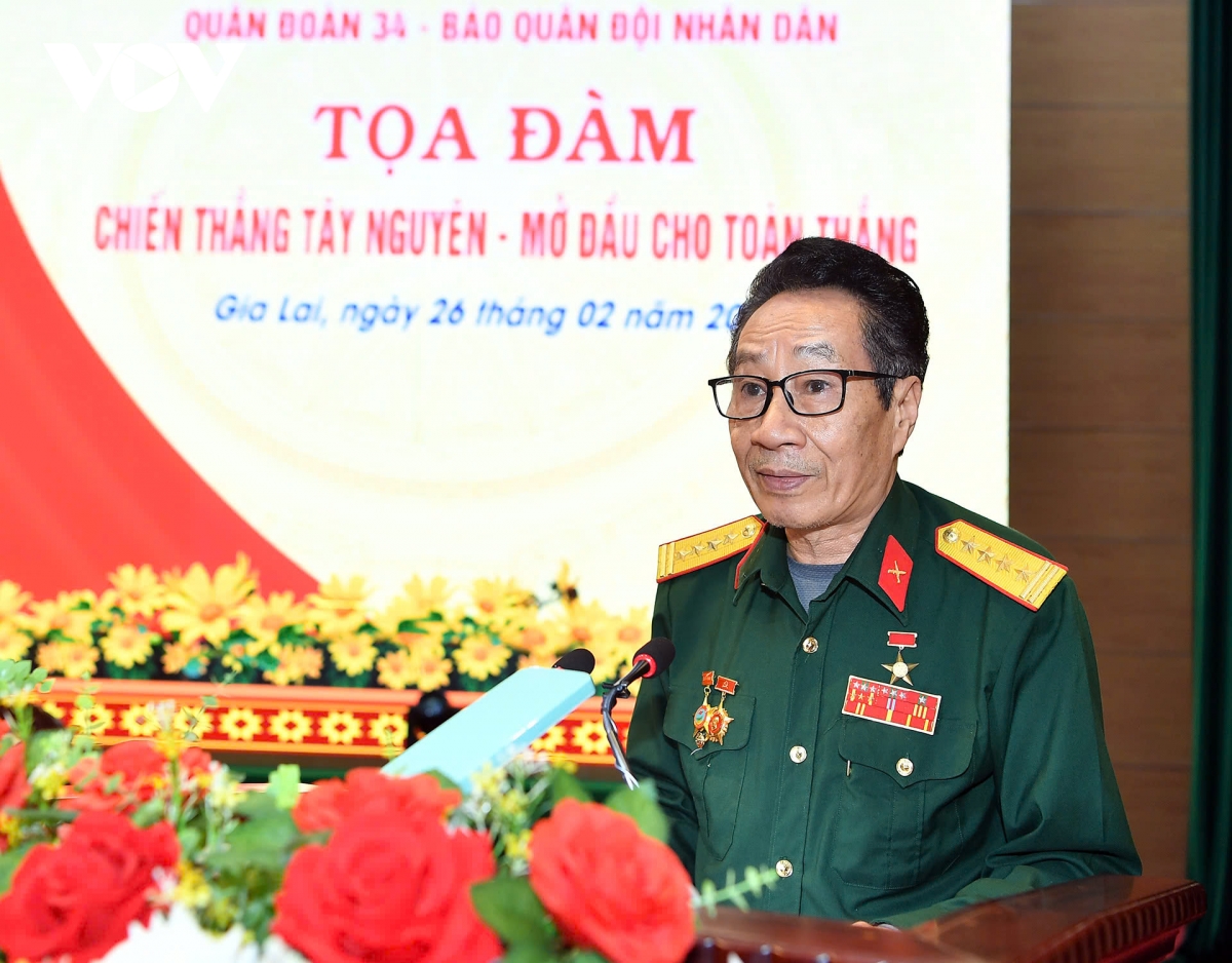 tọa đàm chiến thắng tây nguyên mở đầu cho toàn thắng hình ảnh 3 toa dam chien thang tay nguyen mo dau cho toan thang hinh anh 3