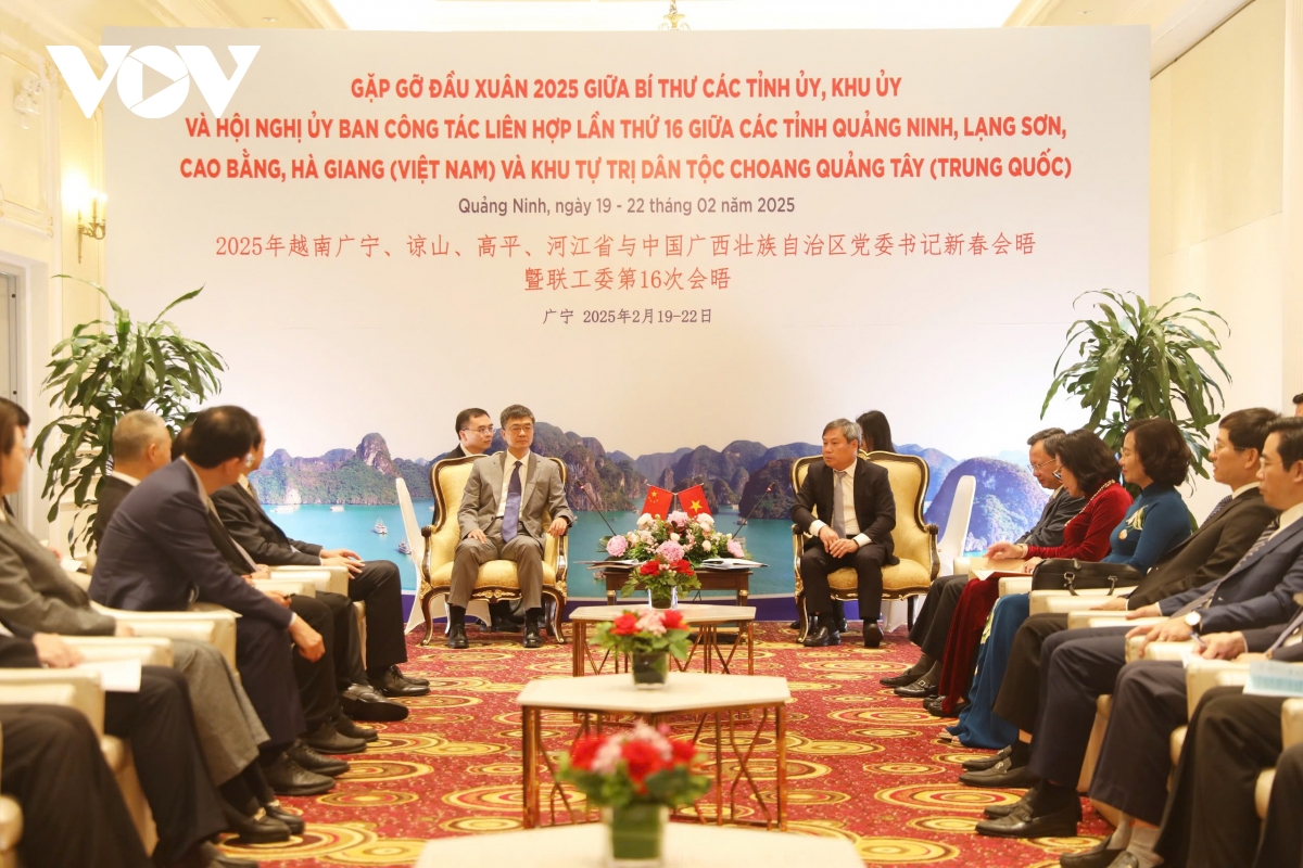 bí thư quảng ninh hội kiến bí thư khu ủy quảng tây hình ảnh 1 bi thu quang ninh hoi kien bi thu khu uy quang tay hinh anh 1