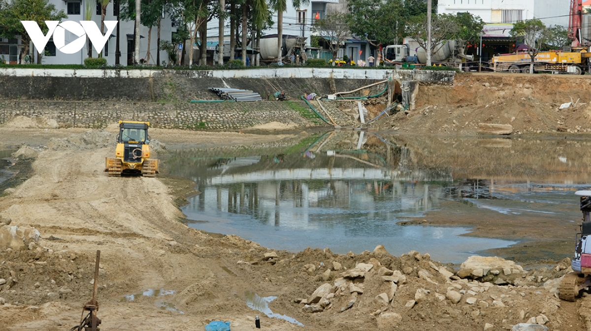 khẩn trương thi công các dự án trọng điểm tỉnh quảng ngãi hình ảnh 4 khan truong thi cong cac du an trong diem tinh quang ngai hinh anh 4
