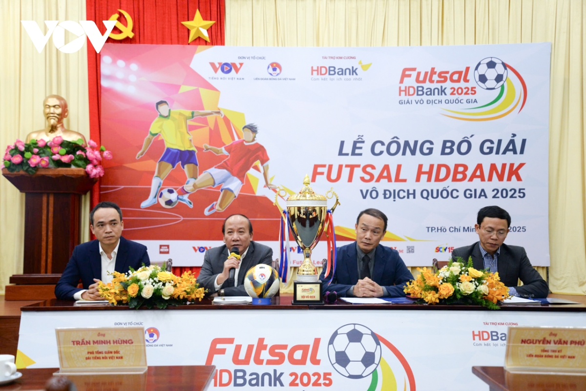 le cong bo giai futsal hdbank vDqg 2025 ky vong vao nhung bat ngo hap dan hinh anh 7