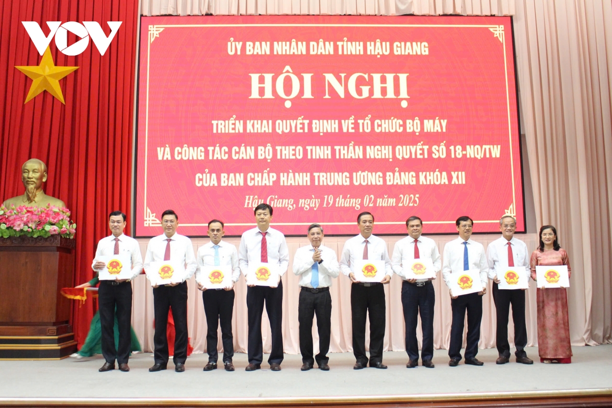 hậu giang tổ chức lại các cơ quan chuyên môn thuộc ubnd tỉnh hình ảnh 3 hau giang to chuc lai cac co quan chuyen mon thuoc ubnd tinh hinh anh 3