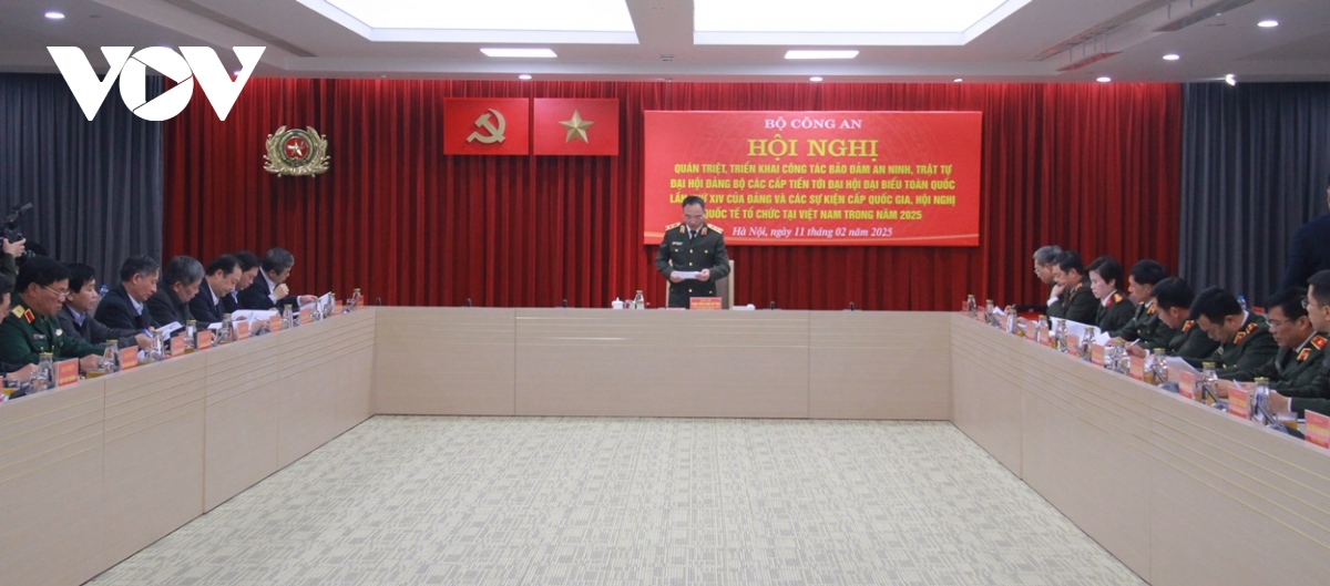 bộ công an bảo đảm tuyệt đối an ninh Đại hội Đảng các cấp và các sự kiện lớn 2025 hình ảnh 2 bo cong an bao dam tuyet doi an ninh Dai hoi Dang cac cap va cac su kien lon 2025 hinh anh 2