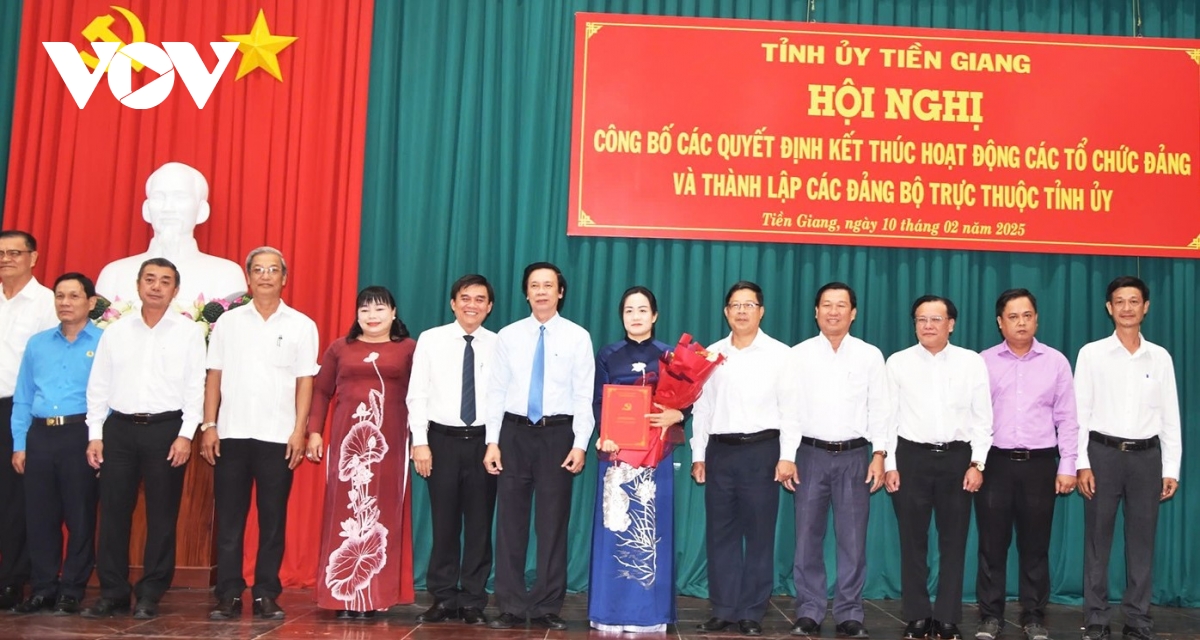tiền giang thành lập mới 2 Đảng bộ trực thuộc tỉnh ủy hình ảnh 1 tien giang thanh lap moi 2 Dang bo truc thuoc tinh uy hinh anh 1