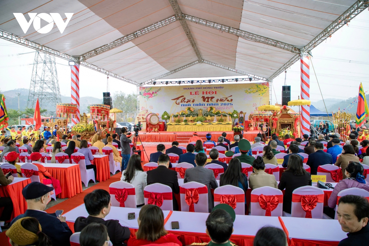 Khai hội Thái Miếu nhà Trần tại Đông Triều, Quảng Ninh