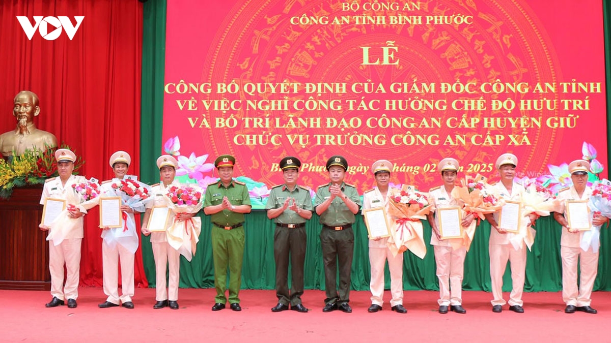nhieu lanh dao cong an cap phong o binh phuoc nghi huu truoc tuoi hinh anh 3