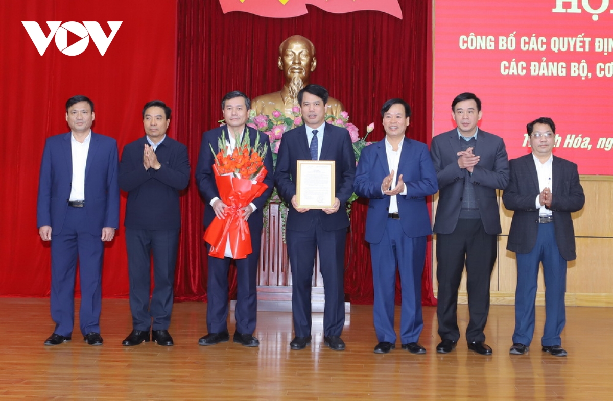 Thanh Hóa kết thúc hoạt động của 8 Đảng đoàn, 3 ban cán sự Đảng cấp tỉnh