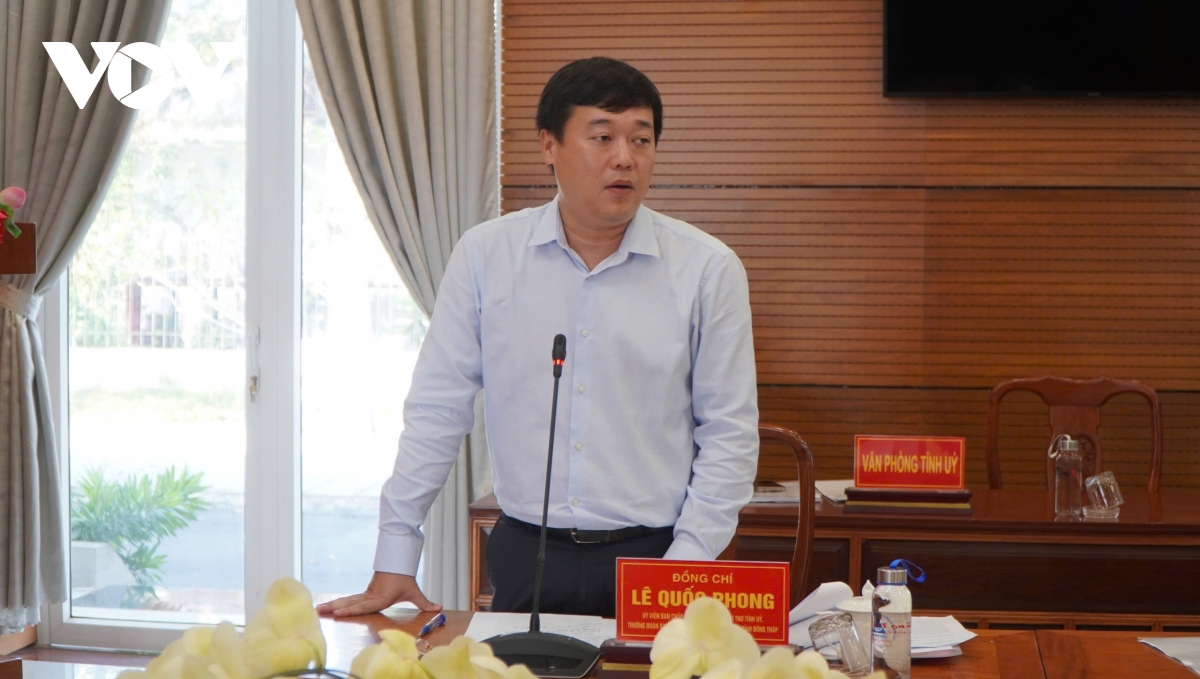 công bố quyết định kiểm tra của bộ chính trị với ban thường vụ tỉnh ủy Đồng tháp hình ảnh 3 cong bo quyet dinh kiem tra cua bo chinh tri voi ban thuong vu tinh uy Dong thap hinh anh 3