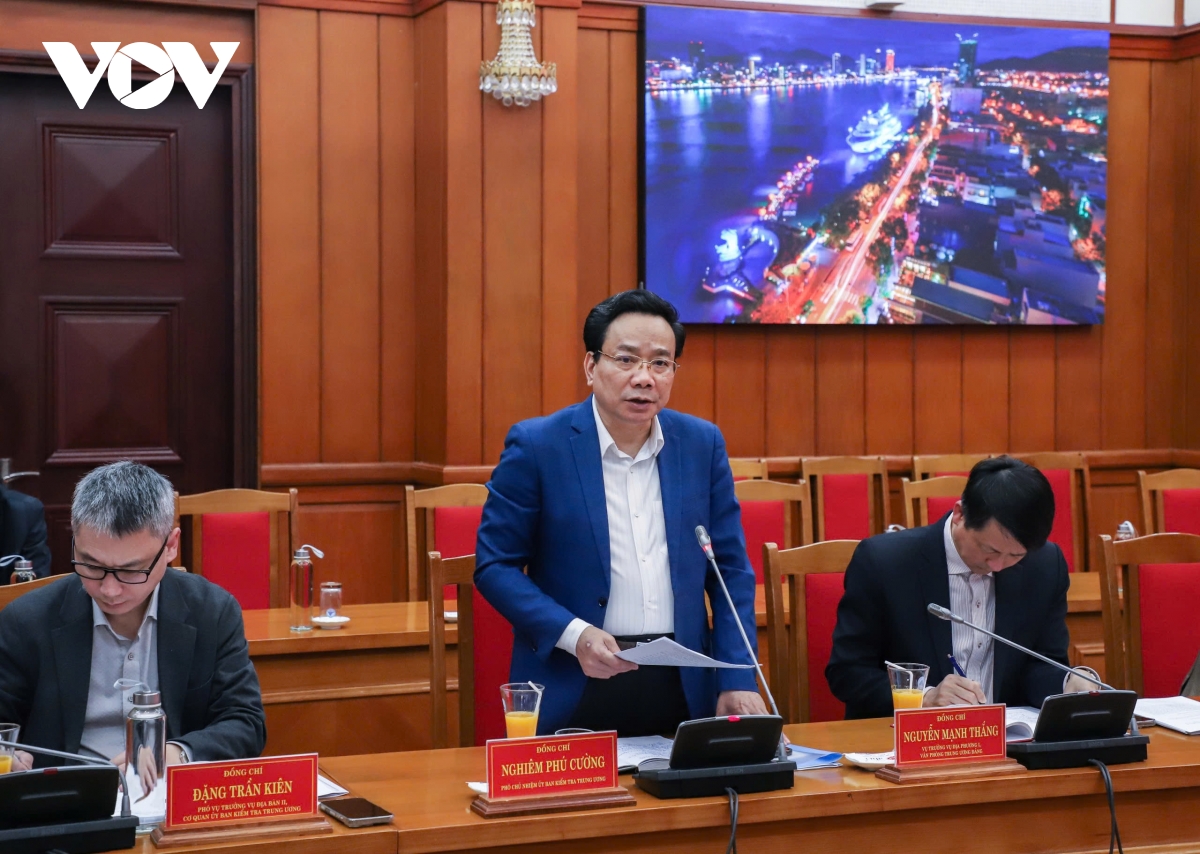 công bố quyết định kiểm tra đối với ban thường vụ thành ủy Đà nẵng hình ảnh 2 cong bo quyet dinh kiem tra doi voi ban thuong vu thanh uy Da nang hinh anh 2