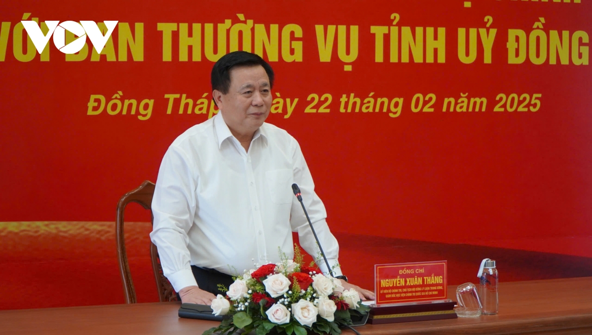 công bố quyết định kiểm tra của bộ chính trị với ban thường vụ tỉnh ủy Đồng tháp hình ảnh 2 cong bo quyet dinh kiem tra cua bo chinh tri voi ban thuong vu tinh uy Dong thap hinh anh 2
