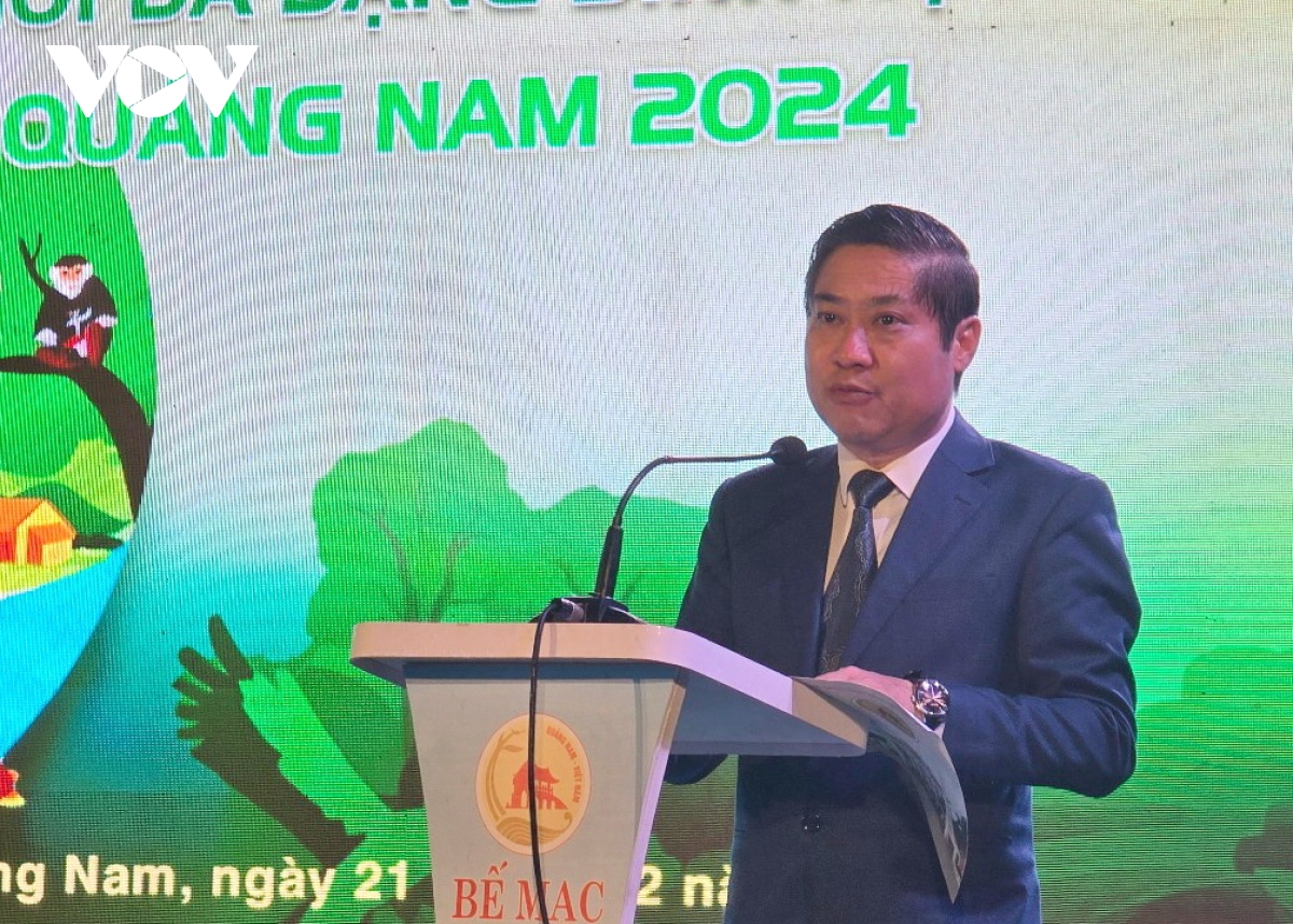 bế mạc năm phục hồi đa dạng sinh học quốc gia - quảng nam 2024 hình ảnh 2 be mac nam phuc hoi da dang sinh hoc quoc gia - quang nam 2024 hinh anh 2