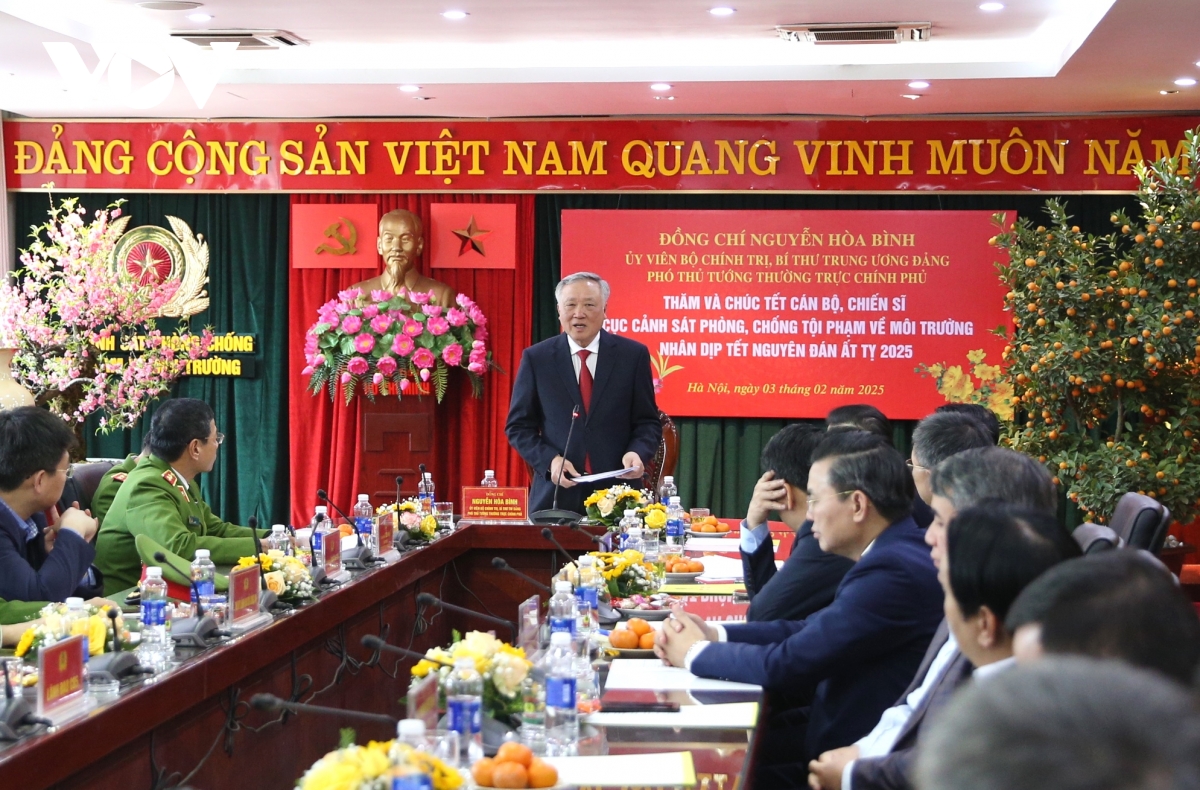 phó thủ tướng thường trực nguyễn hòa bình thăm, làm việc với cán bộ, chiến sỹ c05 hình ảnh 2 pho thu tuong thuong truc nguyen hoa binh tham, lam viec voi can bo, chien sy c05 hinh anh 2