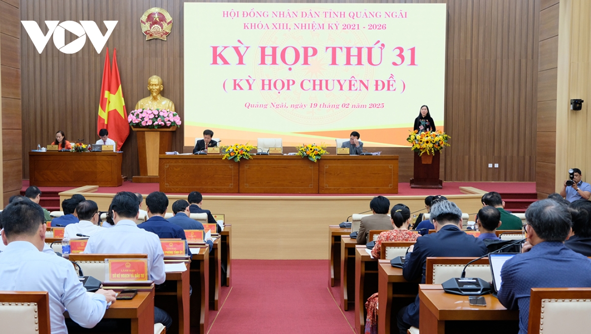 Quảng Ngãi: 5 sở mới thành lập hoạt động từ ngày 1/3