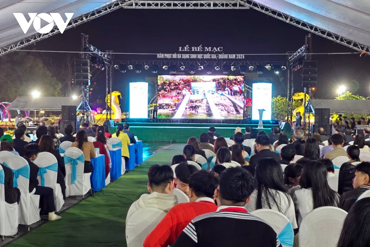 bế mạc năm phục hồi đa dạng sinh học quốc gia - quảng nam 2024 hình ảnh 1 be mac nam phuc hoi da dang sinh hoc quoc gia - quang nam 2024 hinh anh 1