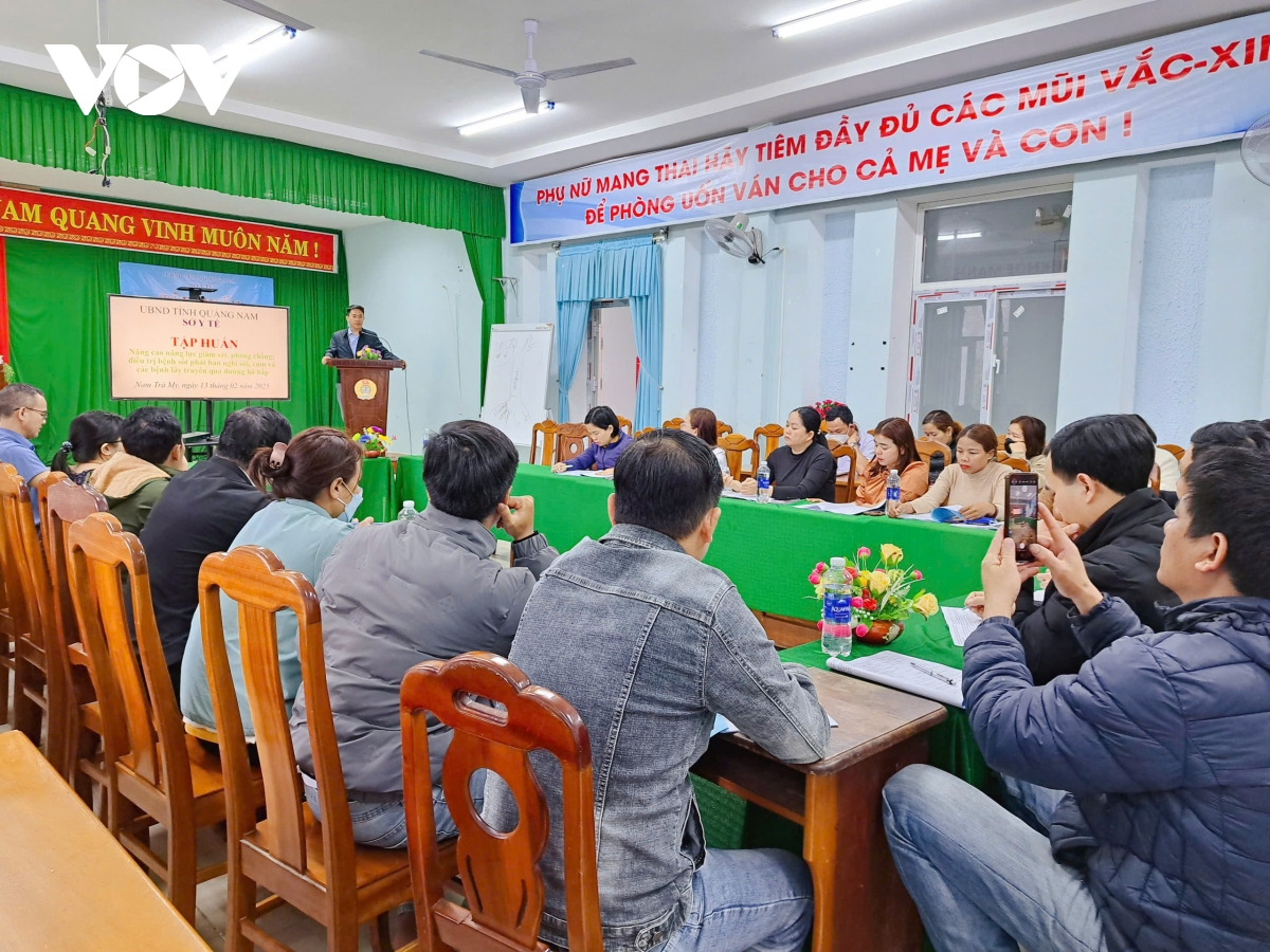 miền núi quảng nam tăng cường phòng bệnh cúm mùa hình ảnh 3 mien nui quang nam tang cuong phong benh cum mua hinh anh 3