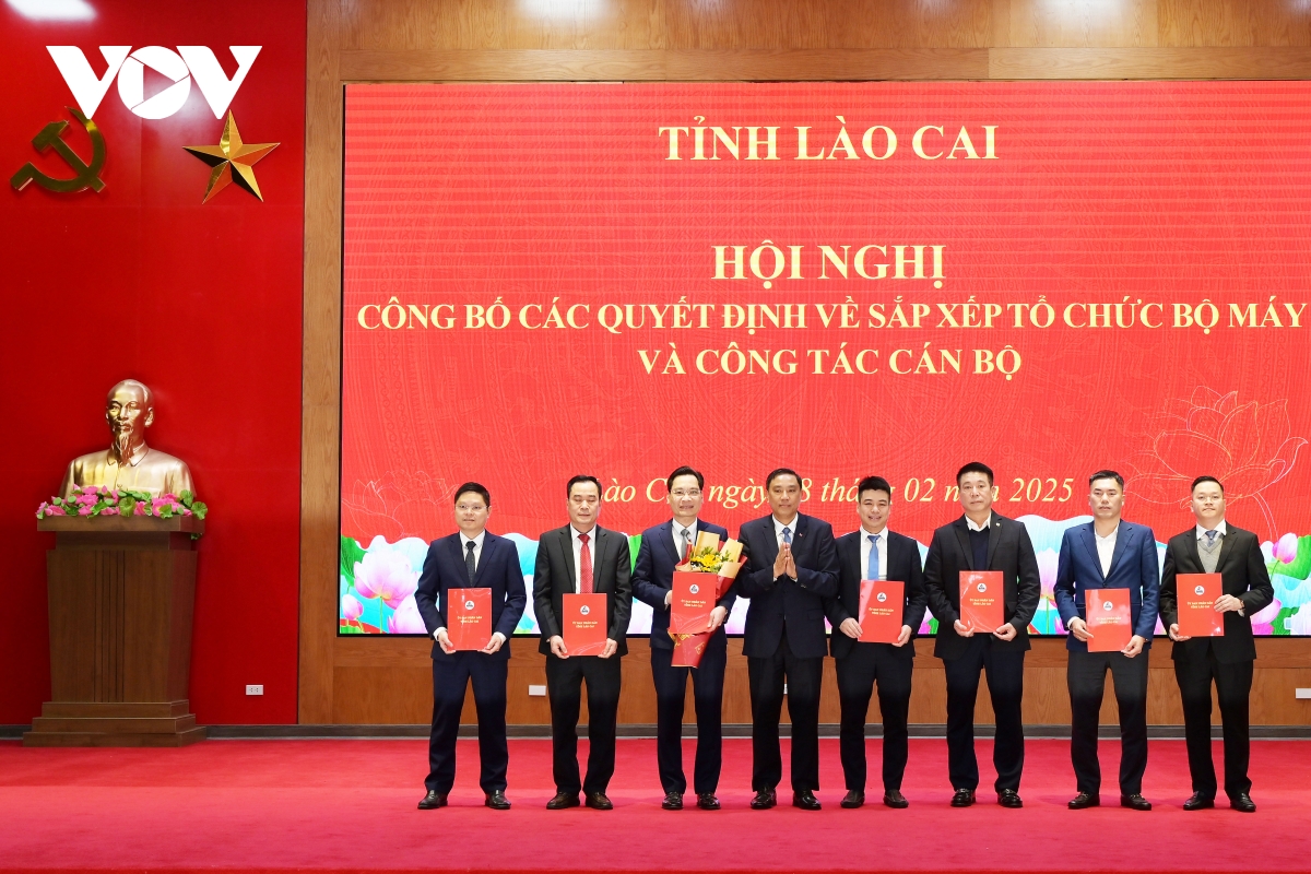 lào cai ra mắt lãnh đạo các sở, ban, ngành mới sau sắp xếp hình ảnh 2 lao cai ra mat lanh dao cac so, ban, nganh moi sau sap xep hinh anh 2
