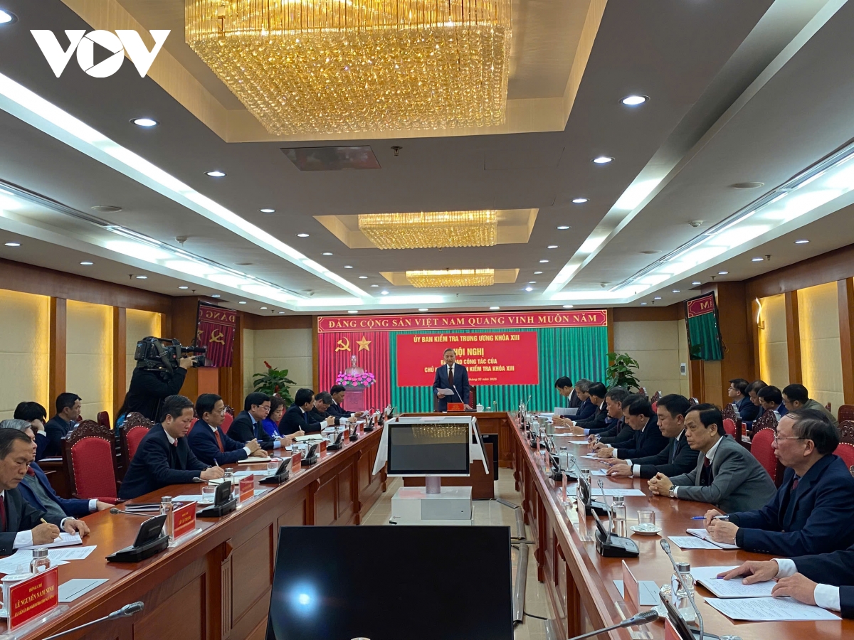 tổng bí thư dự hội nghị bàn giao công tác của chủ nhiệm Ủy ban kiểm tra t.Ư hình ảnh 1 tong bi thu du hoi nghi ban giao cong tac cua chu nhiem Uy ban kiem tra t.U hinh anh 1