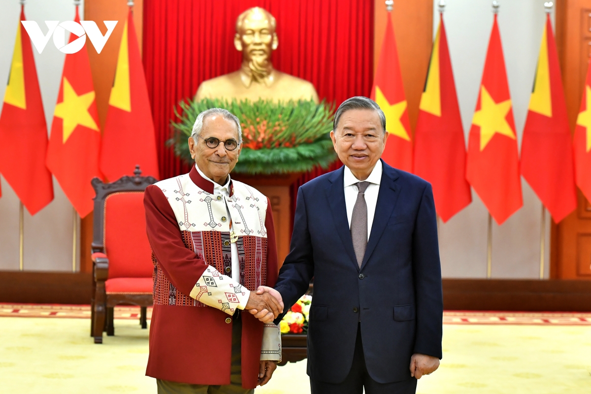tổng bí thư tô lâm tiếp tổng thống timor-leste hình ảnh 1 tong bi thu to lam tiep tong thong timor-leste hinh anh 1