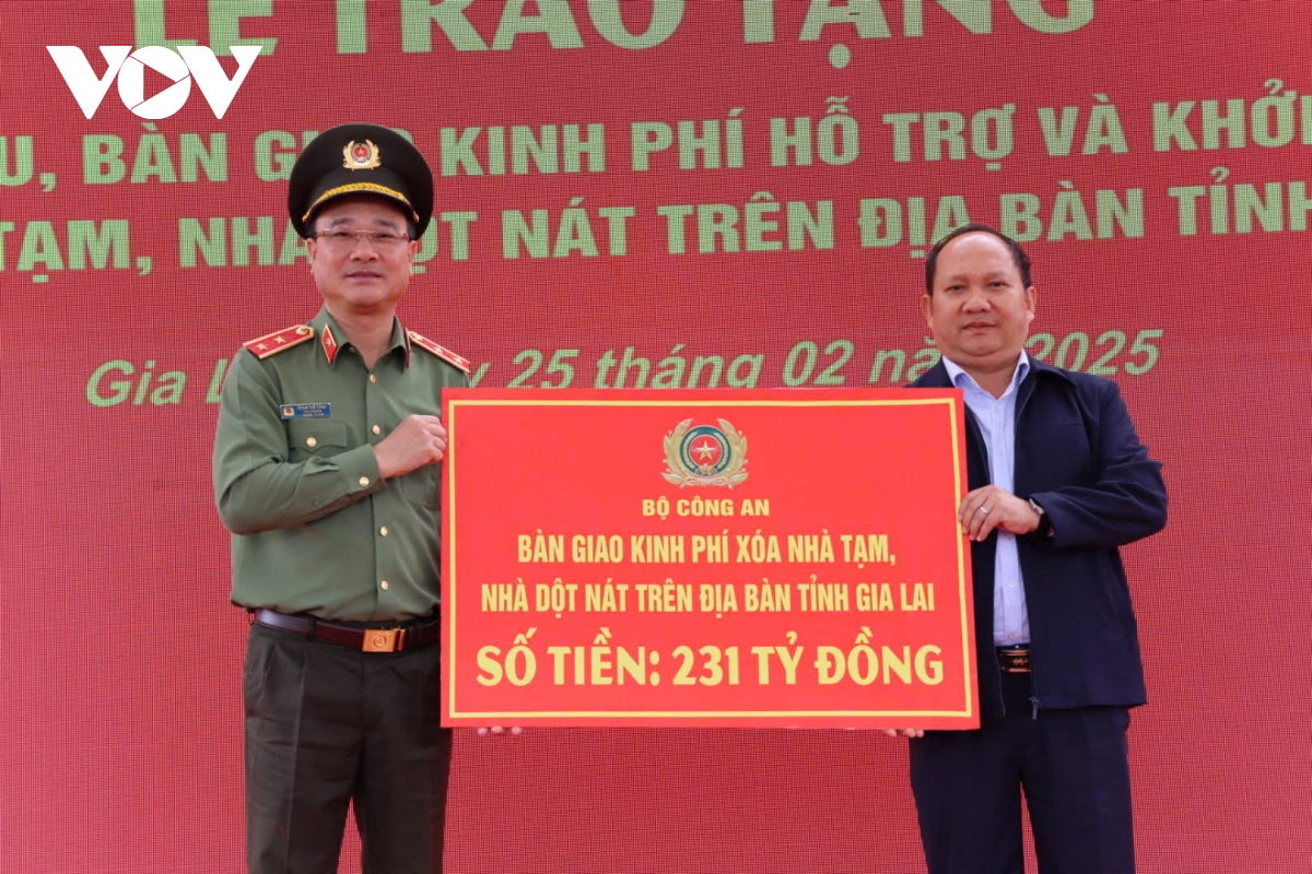 bộ công an tặng tỉnh gia lai 231 tỷ đồng, chung tay xóa nhà tạm, nhà dột nát hình ảnh 3 bo cong an tang tinh gia lai 231 ty dong, chung tay xoa nha tam, nha dot nat hinh anh 3