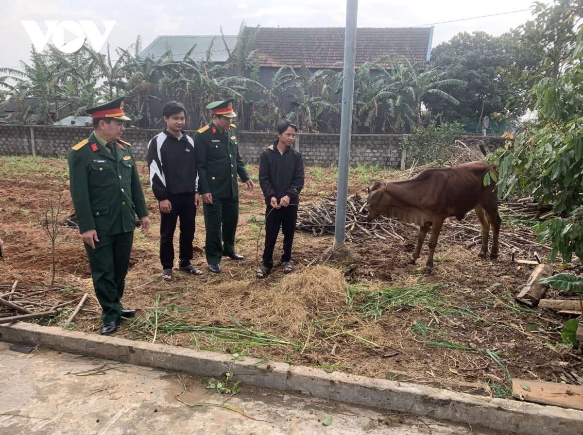 quảng bình tặng bò giúp gia đình hoàn cảnh khó khăn có thanh niên nhập ngũ hình ảnh 2 quang binh tang bo giup gia dinh hoan canh kho khan co thanh nien nhap ngu hinh anh 2