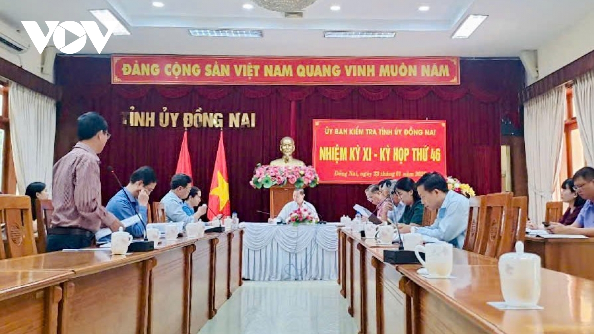 Ủy ban kiểm tra tỉnh ủy Đồng Nai kết luận nhiều tập thể, cá nhân sai phạm