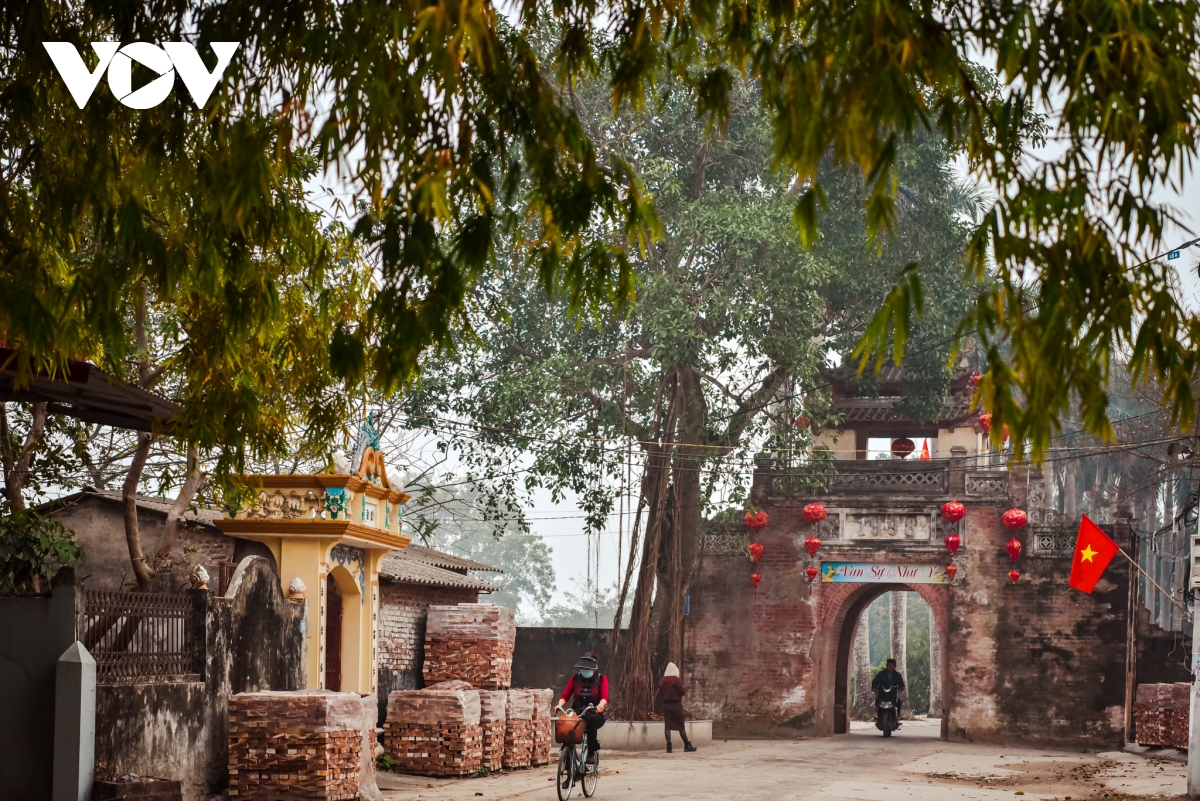 Doc dao phong tuc an tet lai tai lang nghe gio cha Uoc le hinh anh 26