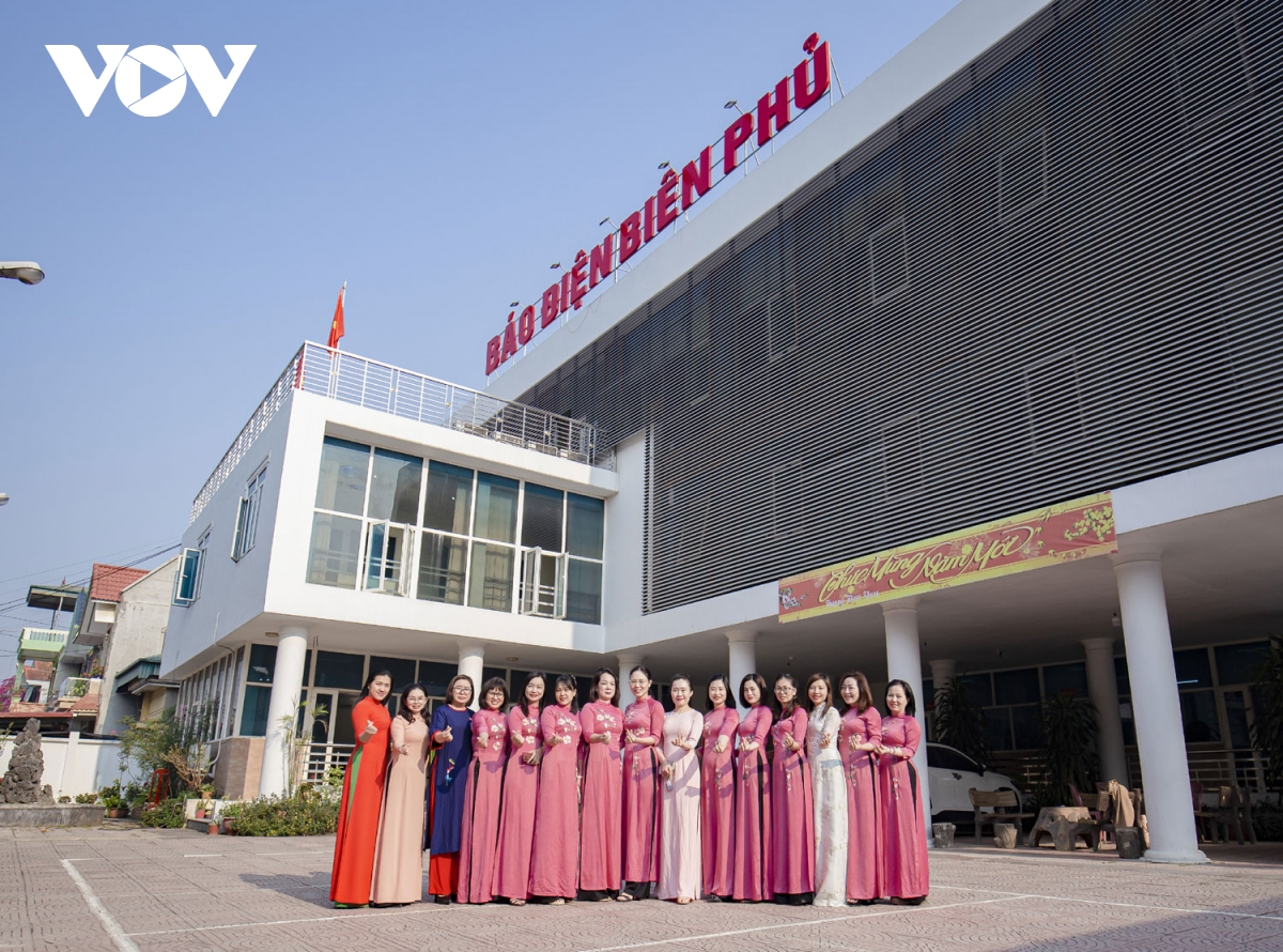 phụ nữ Điện biên hưởng ứng tuần lễ Áo dài 2025 hình ảnh 12 phu nu Dien bien huong ung tuan le Ao dai 2025 hinh anh 12