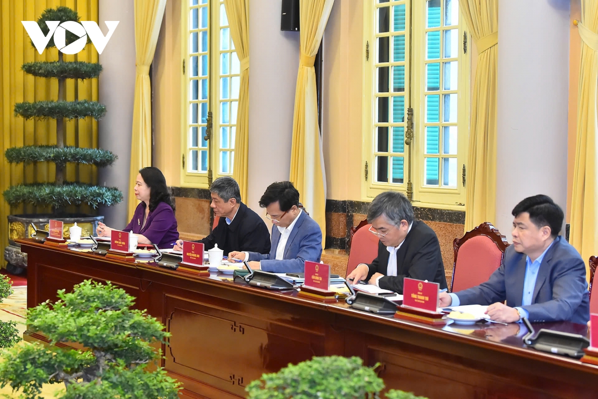 chủ tịch nước lương cường làm việc với văn phòng chủ tịch nước và bộ ngoại giao hình ảnh 5 chu tich nuoc luong cuong lam viec voi van phong chu tich nuoc va bo ngoai giao hinh anh 5