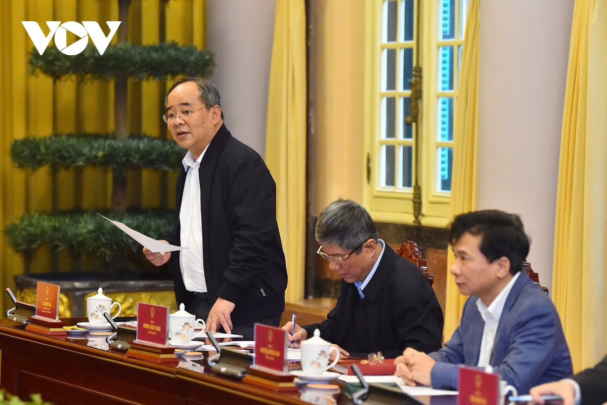 chủ tịch nước lương cường làm việc với văn phòng chủ tịch nước và bộ ngoại giao hình ảnh 2 chu tich nuoc luong cuong lam viec voi van phong chu tich nuoc va bo ngoai giao hinh anh 2