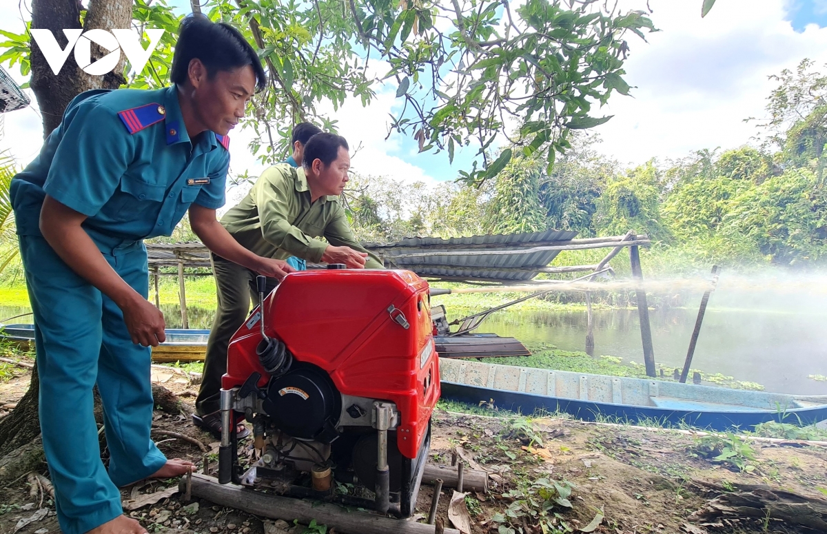 nhiều diện tích rừng báo cháy nguy hiểm tại cà mau hình ảnh 1 nhieu dien tich rung bao chay nguy hiem tai ca mau hinh anh 1