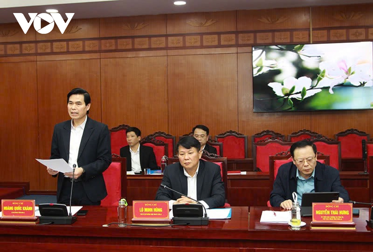 Đoàn kiểm tra của bộ chính trị thông qua báo cáo kết quả kiểm tra tại sơn la hình ảnh 2 Doan kiem tra cua bo chinh tri thong qua bao cao ket qua kiem tra tai son la hinh anh 2