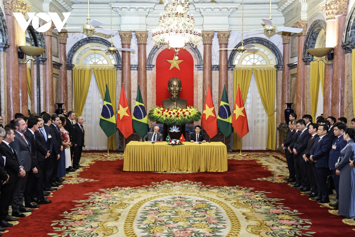 lãnh đạo việt nam, brazil thống nhất mở rộng hợp tác trên nhiều lĩnh vực hình ảnh 4 lanh dao viet nam, brazil thong nhat mo rong hop tac tren nhieu linh vuc hinh anh 4