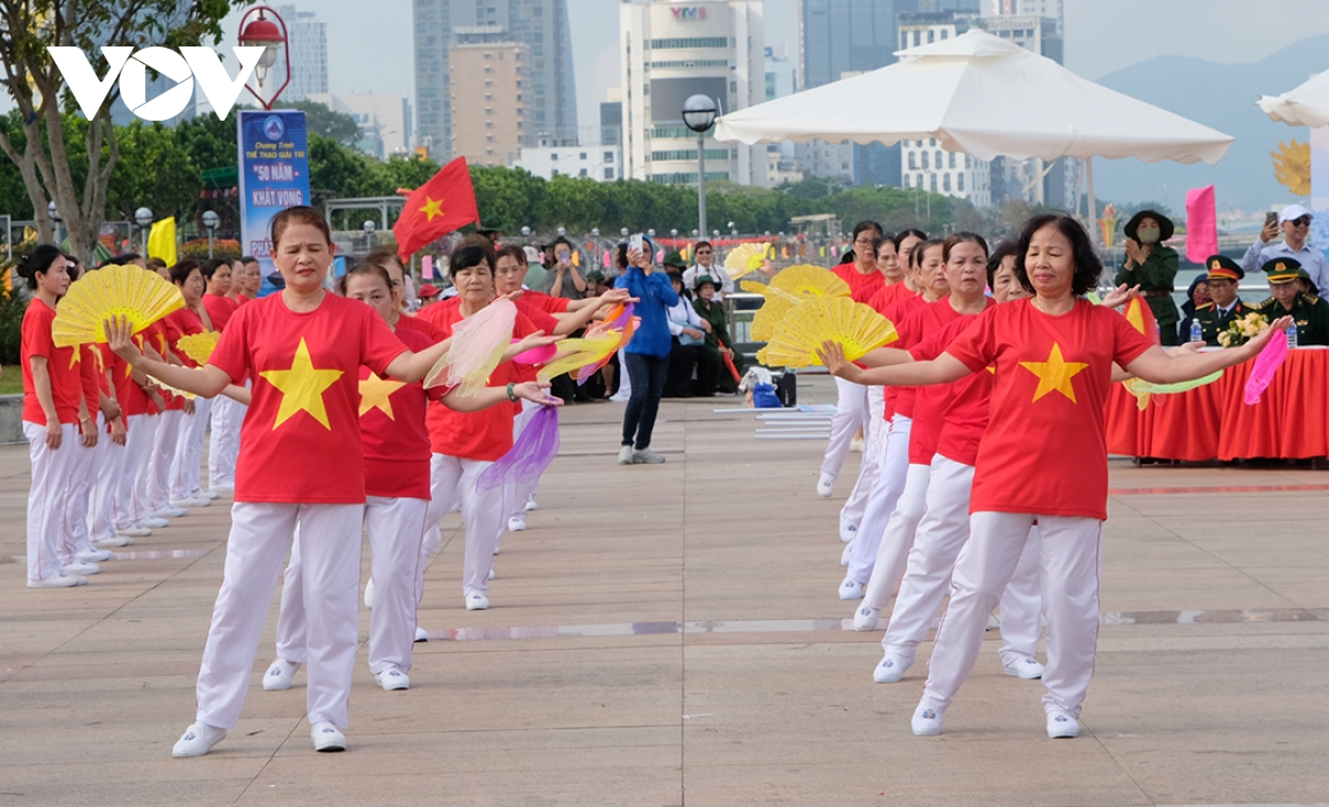 Đà nẵng tổ chức chương trình thể thao giải trí 50 năm khát vọng và phát triển hình ảnh 1 Da nang to chuc chuong trinh the thao giai tri 50 nam khat vong va phat trien hinh anh 1