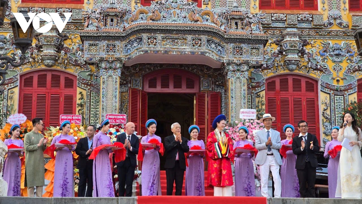 Triển lãm tranh của vua Hàm Nghi tại Đại nội Huế